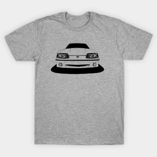 Ford Mustang GT (fox body) - front stylized T-Shirt